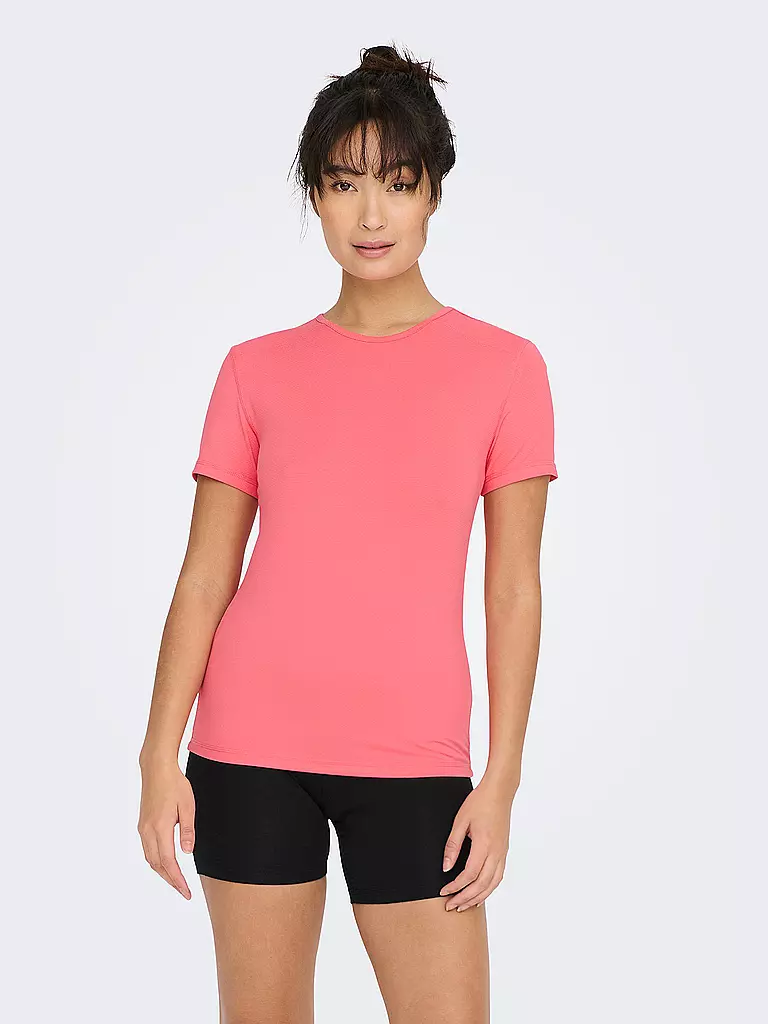 ONLY PLAY | Damen Fitnessshirt ONPMILA | koralle