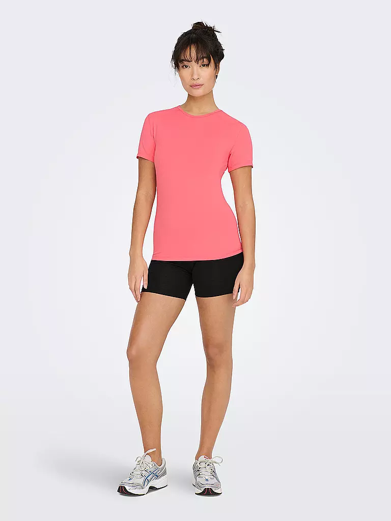 ONLY PLAY | Damen Fitnessshirt ONPMILA | koralle