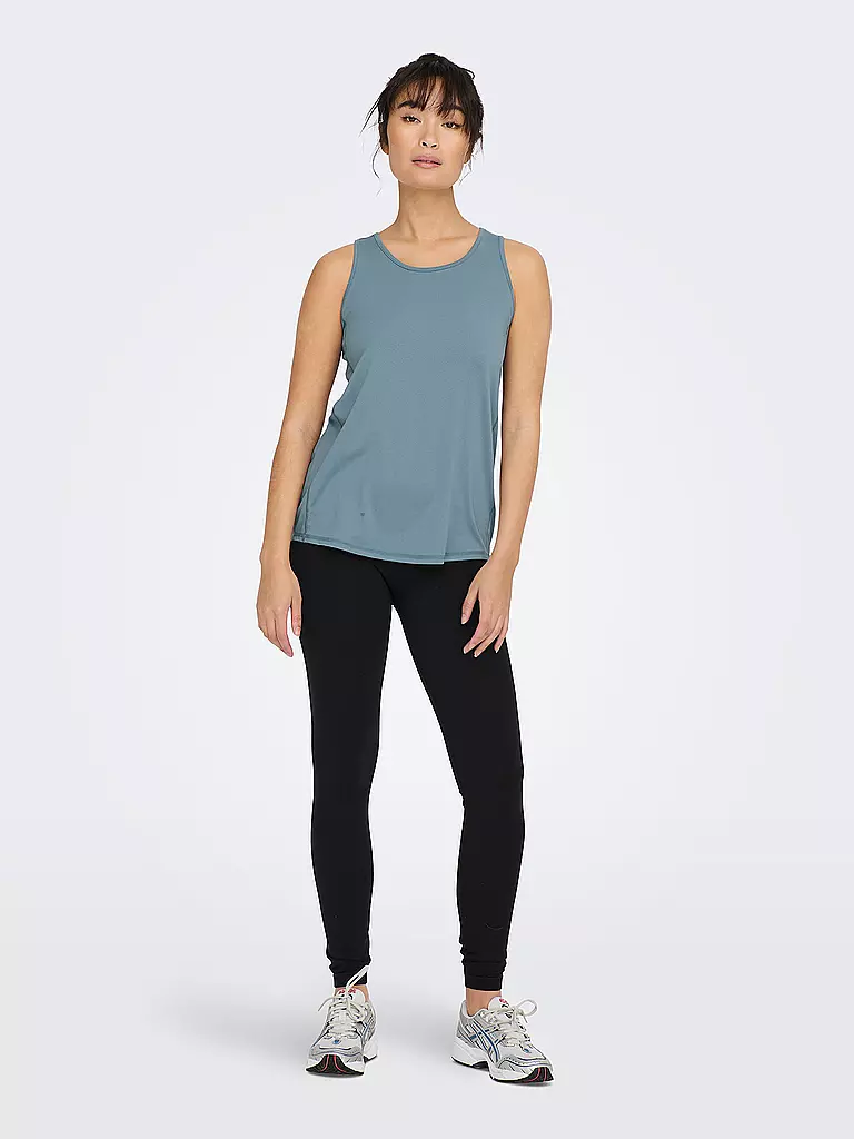 ONLY PLAY | Damen Fitnesstank ONPMILA | blau