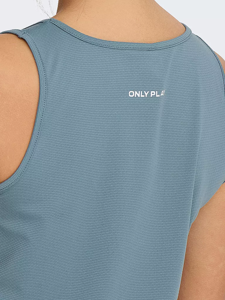 ONLY PLAY | Damen Fitnesstank ONPMILA | blau