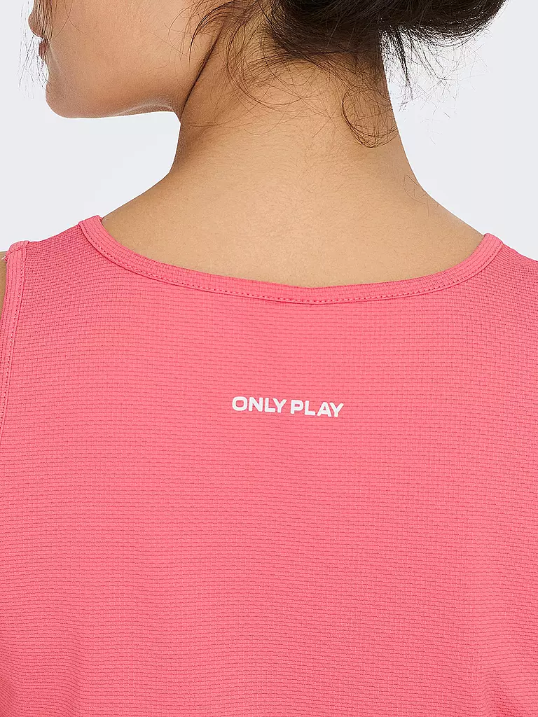 ONLY PLAY | Damen Fitnesstank ONPMILA | koralle