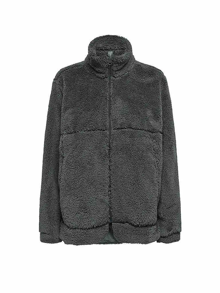 ONLY PLAY | Damen Teddyfleece Jacke | grau