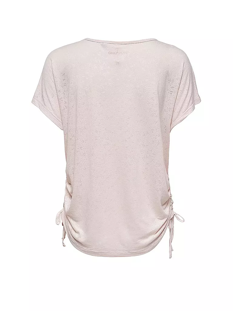 ONLY PLAY | Damen Yogashirt V-Ausschnitt | rosa
