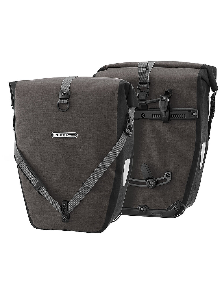 Fahrrad-Packtasche Back Roller Plus QL2.1 grau B