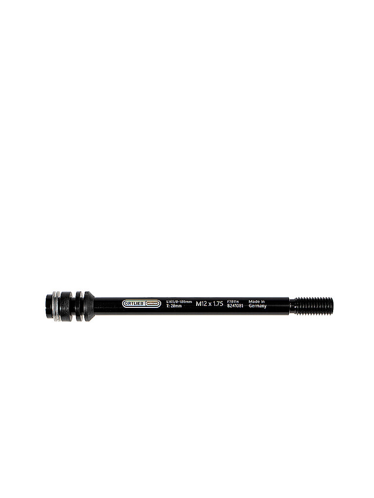 Adapter Steckachse Thru Axle M6 1,75mm schwarz B