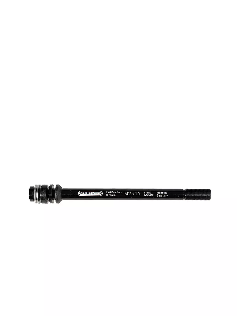 ORTLIEB | Adapter Steckachse Thru Axle M6 | schwarz
