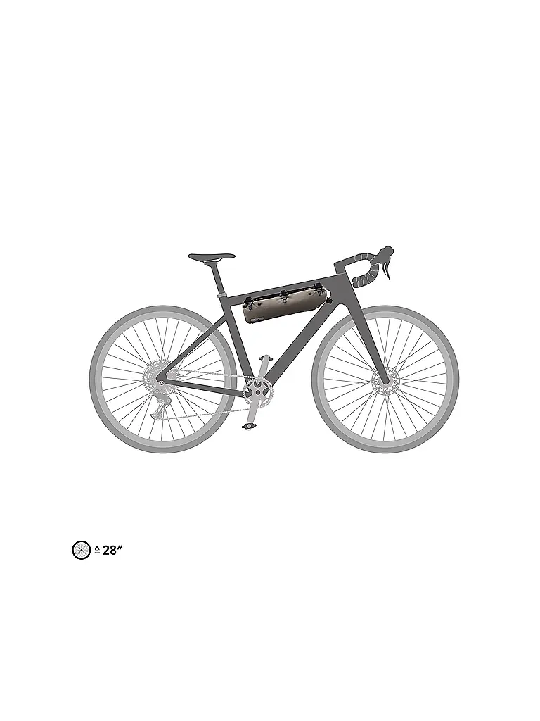 ORTLIEB | Packtasche Frame-Pack RC Toptube 4L | 