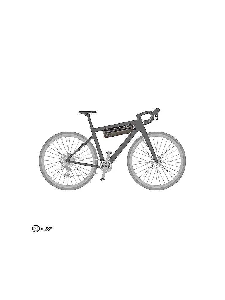 ORTLIEB | Packtasche Frame-Pack Toptube 3L | 