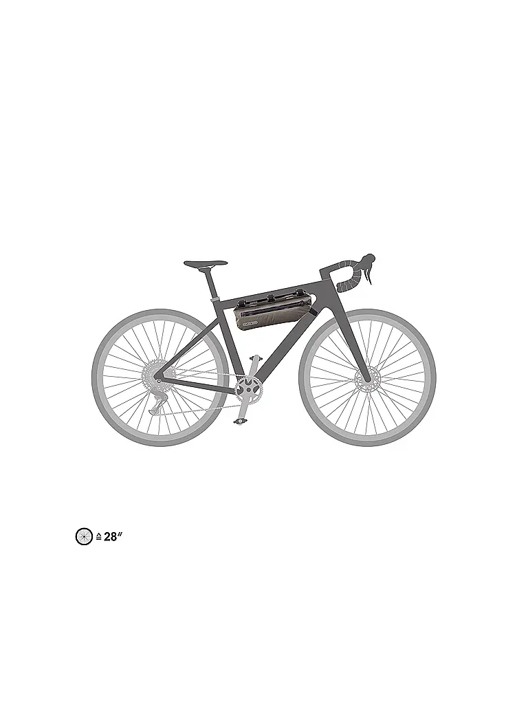 ORTLIEB | Packtasche Frame-Pack Toptube 4L | 