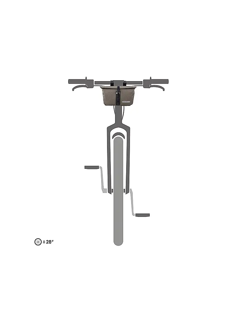 ORTLIEB | Packtasche Lenkertasche Accessory-Pack 3,5L | 