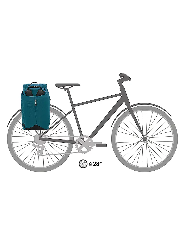 ORTLIEB | Radrucksack Vario Lite 22L | blau