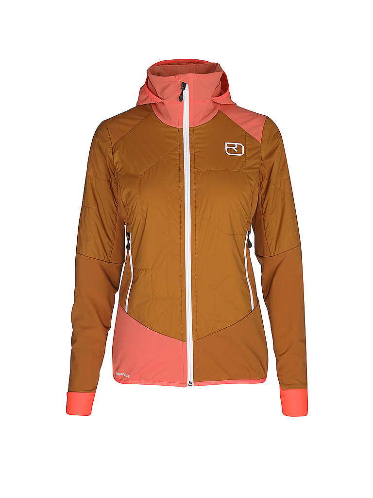 ORTOVOX Damen Touren Hybridjacke Col.Becchei Hoodie orange | M