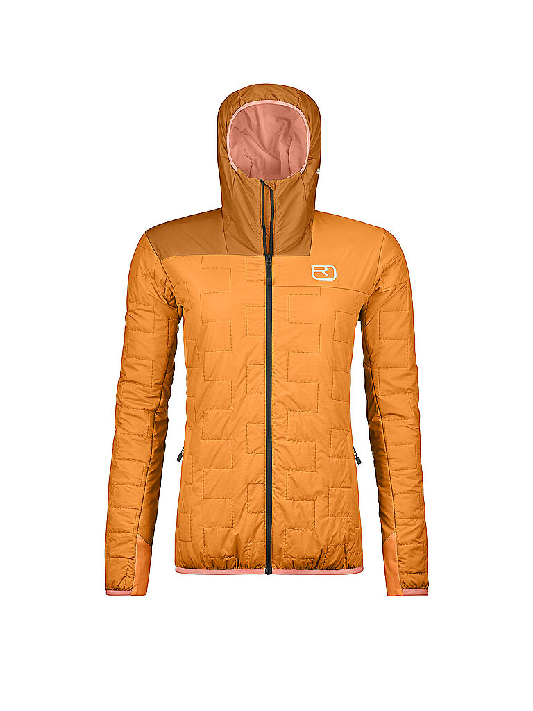 ORTOVOX Damen Isojacke Piz Badus SW Hoodie orange | XS