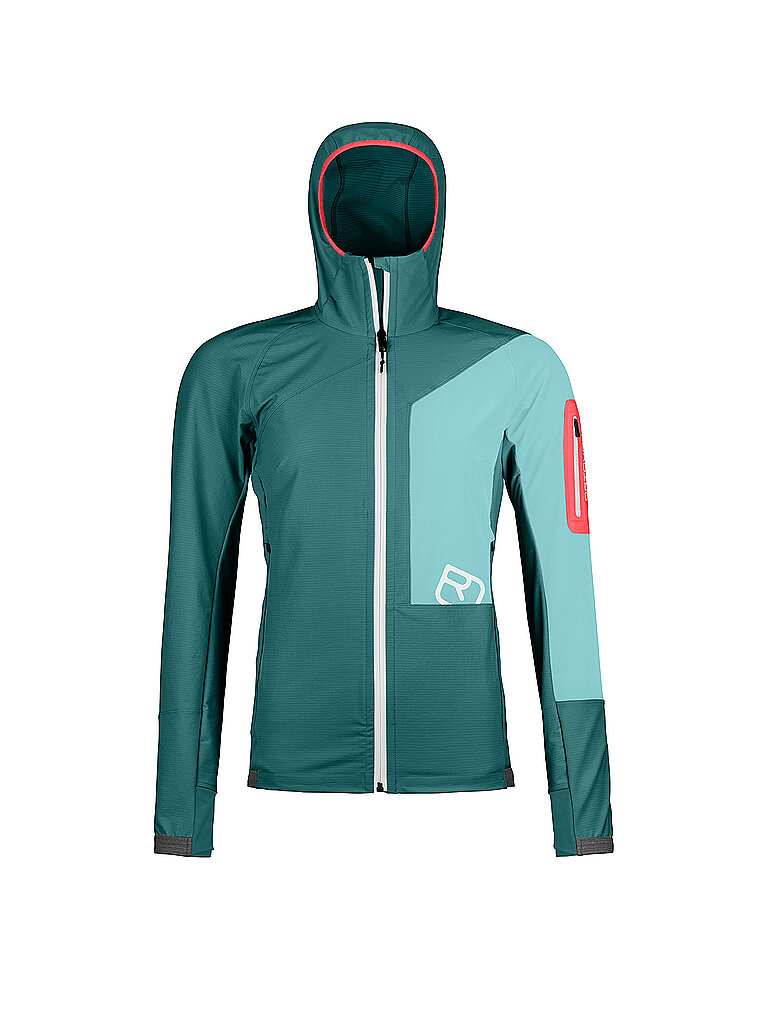 ORTOVOX Damen Softshelljacke Berrino Hoodie petrol | S