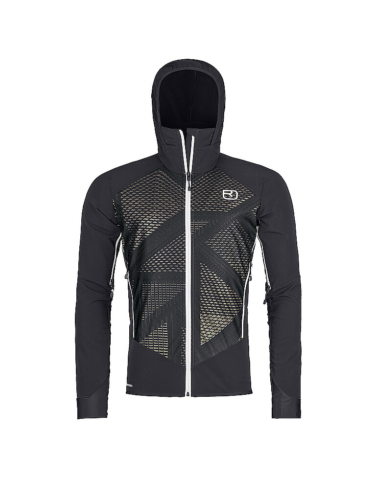 ORTOVOX Herren Softshelljacke Col Becchei Hoodie schwarz | M