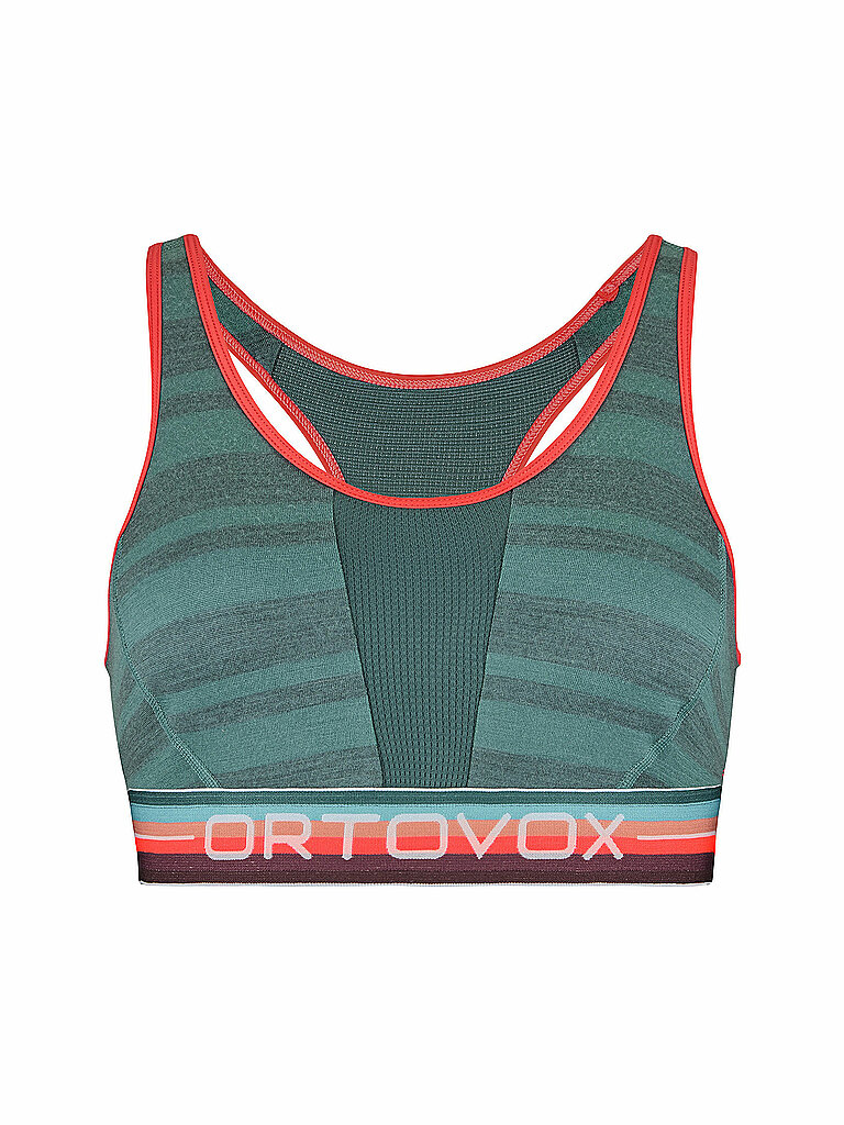 ORTOVOX Damen Sport Top 185 Rock'n'Wool dunkelgrün | XS