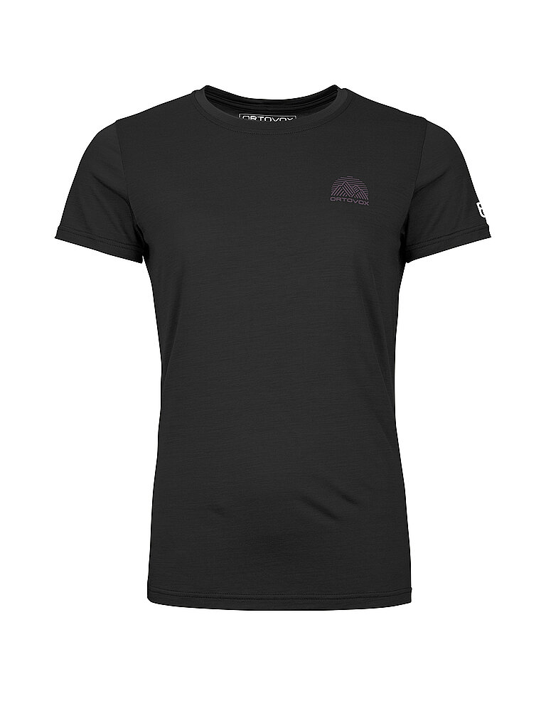 ORTOVOX Damen Funktionsshirt 120 COOL Tec Stripe schwarz | S