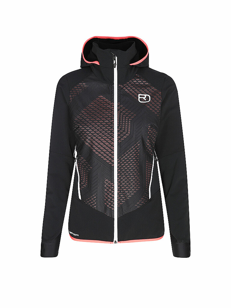 ORTOVOX Damen Softshelljacke Col Becchei Hoodie schwarz | S