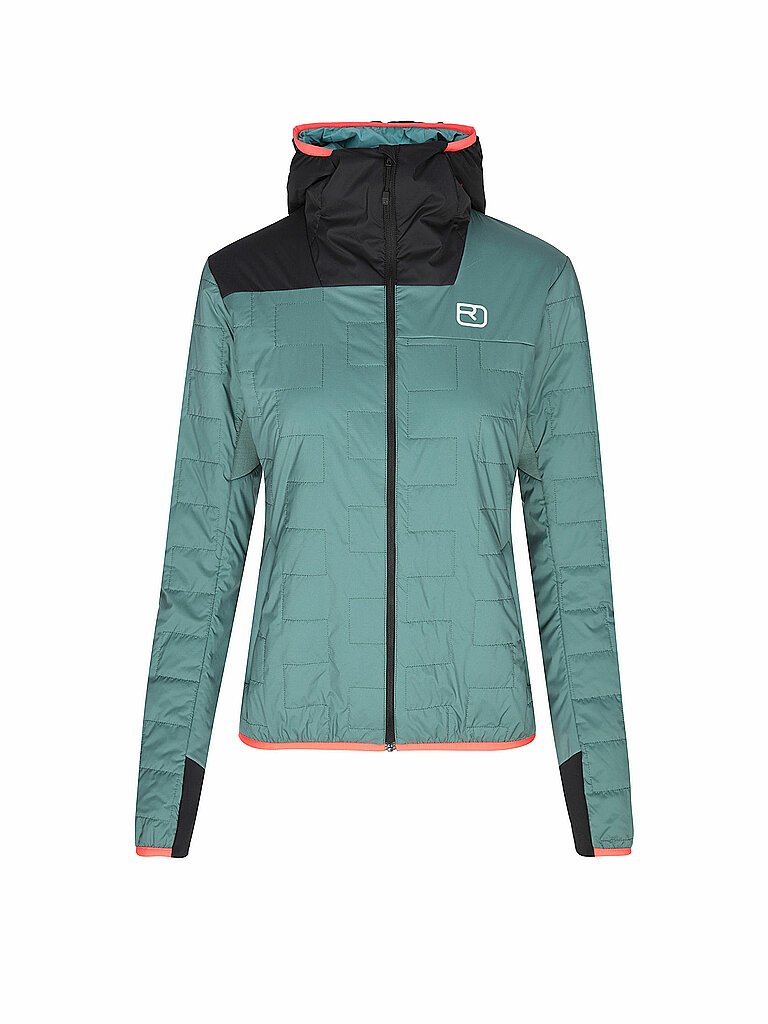 ORTOVOX Damen Touren Isojacke Piz Badus SW Hoodie petrol | S