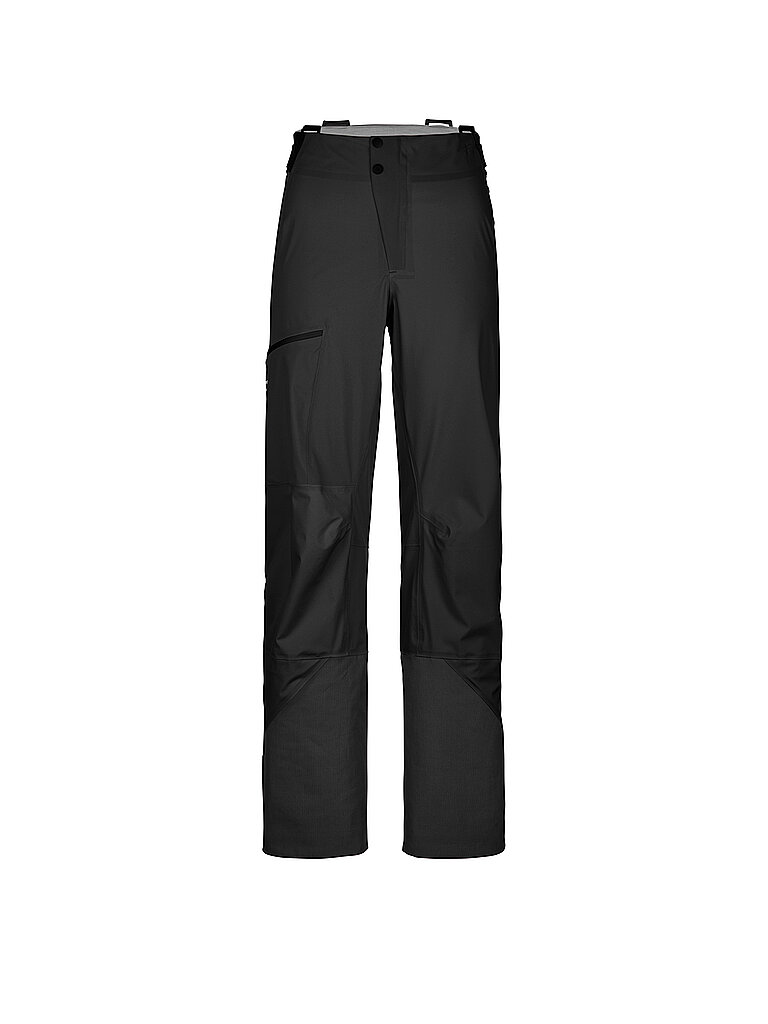 Ortovox Tourenhose 3L Merino Schwarz