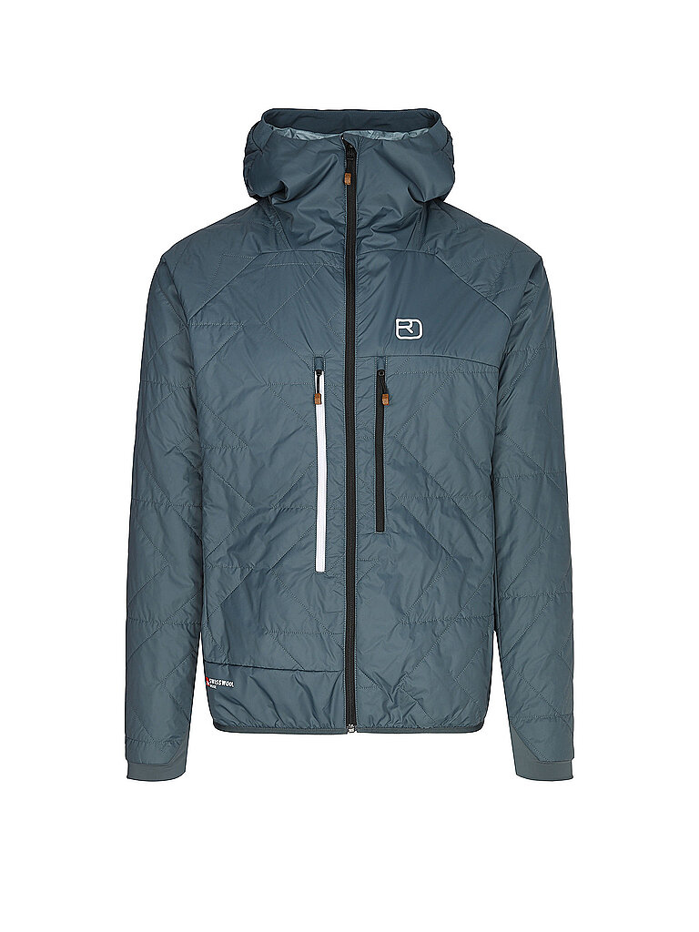 Ortovox Isojacke Swisswool PIZ BOÈ Petrol