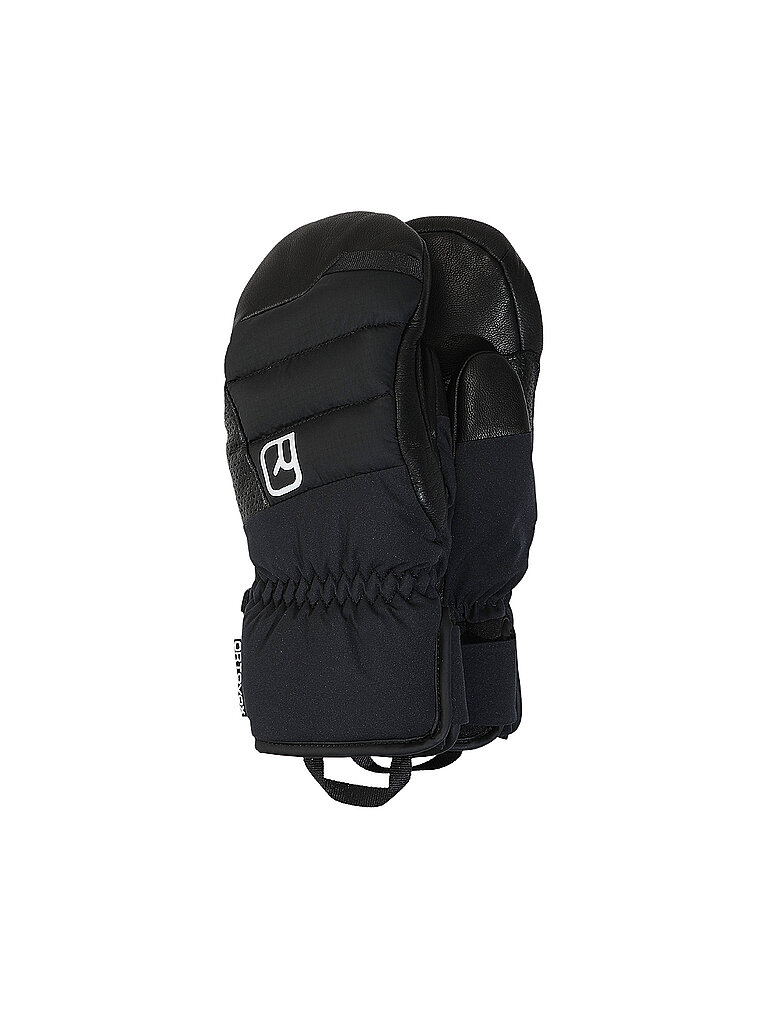 Ortovox Mittens Freeride Cozy Ziegenleder PERTEX Schwarz