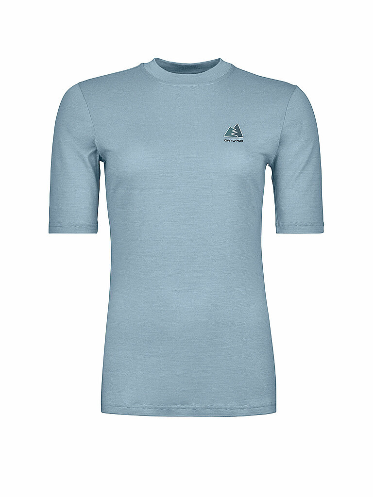 ORTOVOX Damen Funktionsshirt 185 Merino MTN Hug hellblau | XS