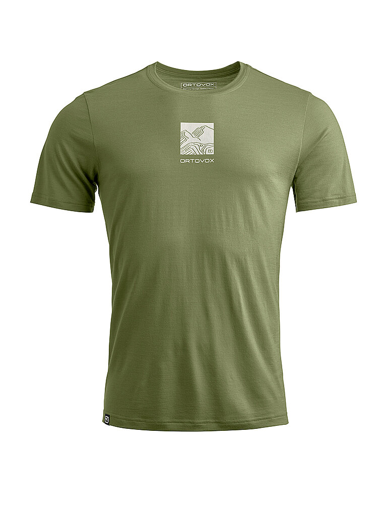 ORTOVOX Herren Funktionsshirt Tec Abstract TS 120COOL olive | L