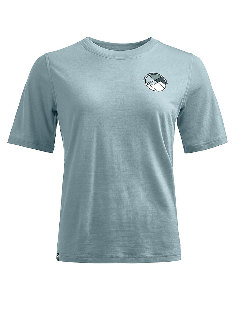ORTOVOX Damen Tourenshirt Round Landscape 140 Cool hellblau | L