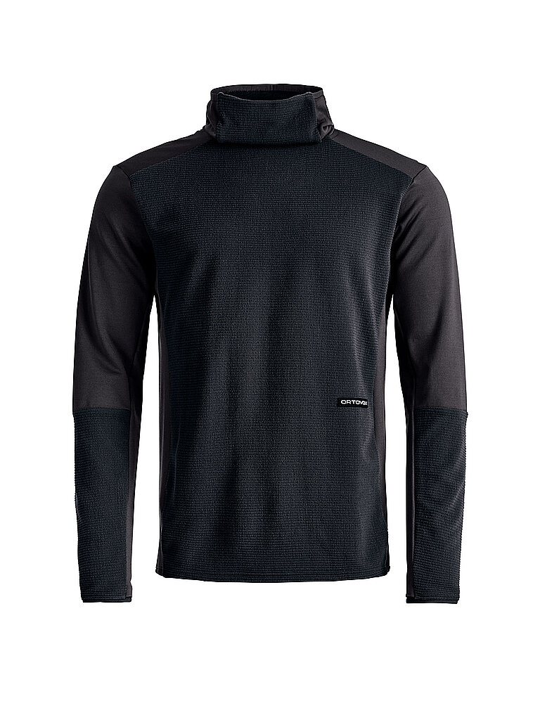 ORTOVOX Herren Funktionsshirt Cord Fleece Hoodie schwarz | S