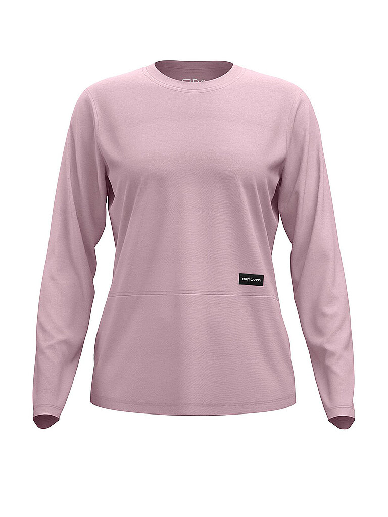 Ortovox Shirt Patch 185 Merino Rosa