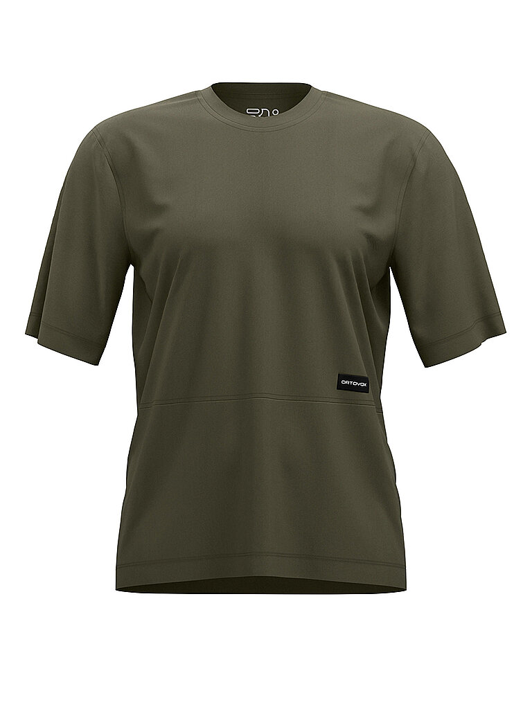 Ortovox Sportshirt Patch Merino Olive