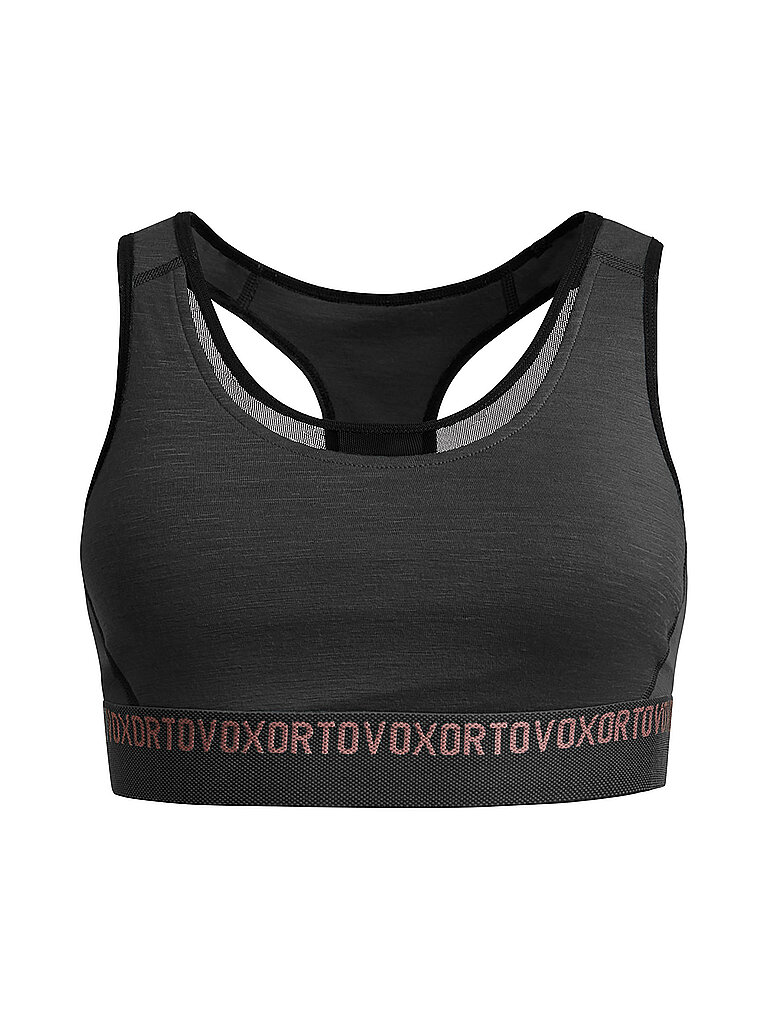 Ortovox Sport Top Athletic Fit Merinowolle Schwarz