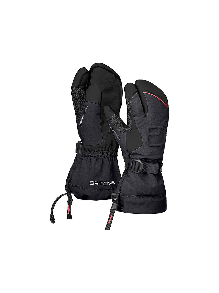 Damen Handschuhe Freeride 3 Finger schwarz L W