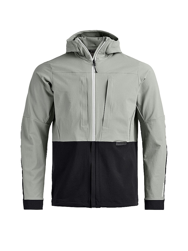 Ortovox Softshelljacke Trad Plus Hoodie N/A Grau