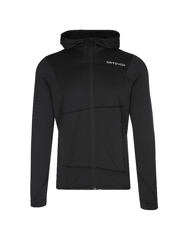 Ortovox Fleecejacke Light Hoodie Merino Schwarz