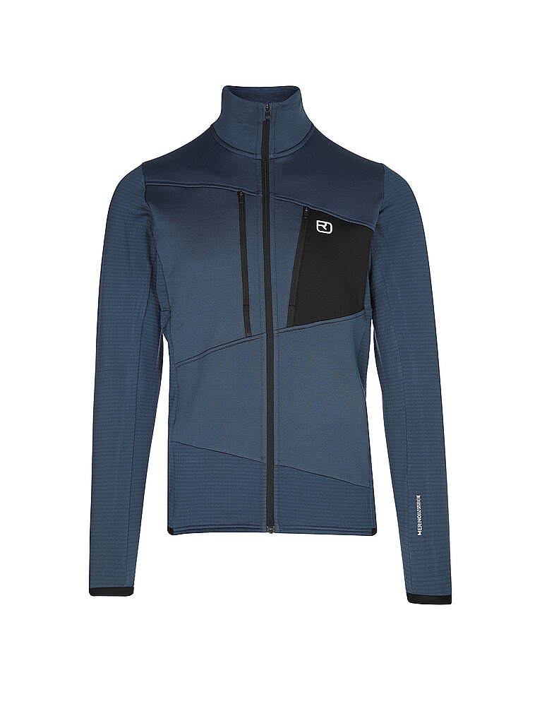 ORTOVOX Herren Fleecejacke Grid dunkelblau | S