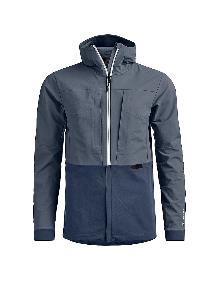 Ortovox Softshelljacke Trad Plus Hoodie N/A Dunkelblau