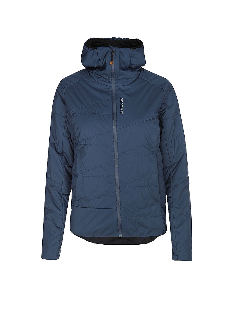 Ortovox Touren Isojacke Piz Duan Swisswool Dunkelblau
