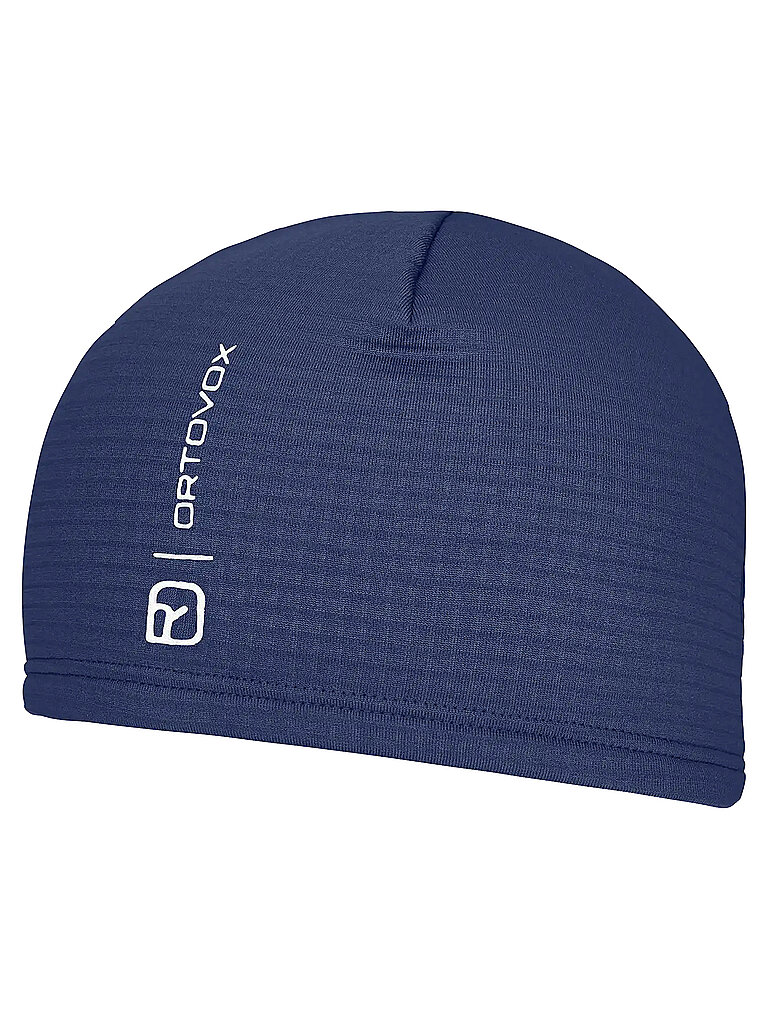 Mütze Fleece Grid dunkelblau B