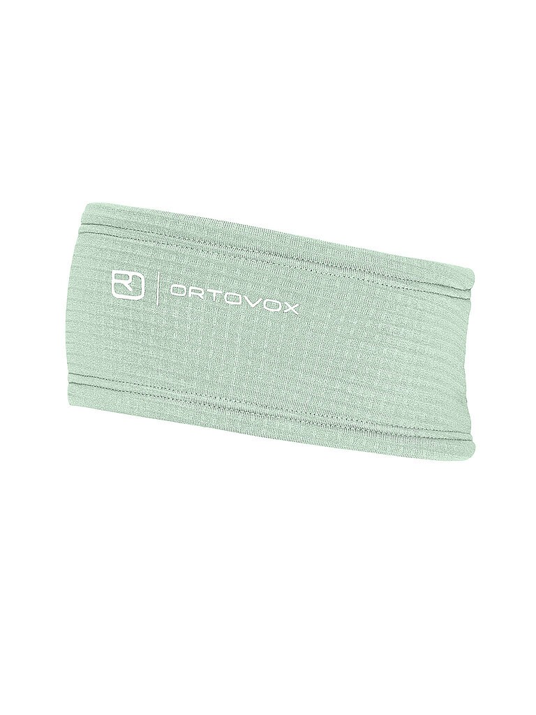 Stirnband Fleece Grid hellgrün B