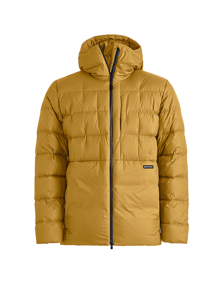 Ortovox Isojacke Downwool Daune Wolle Gelb