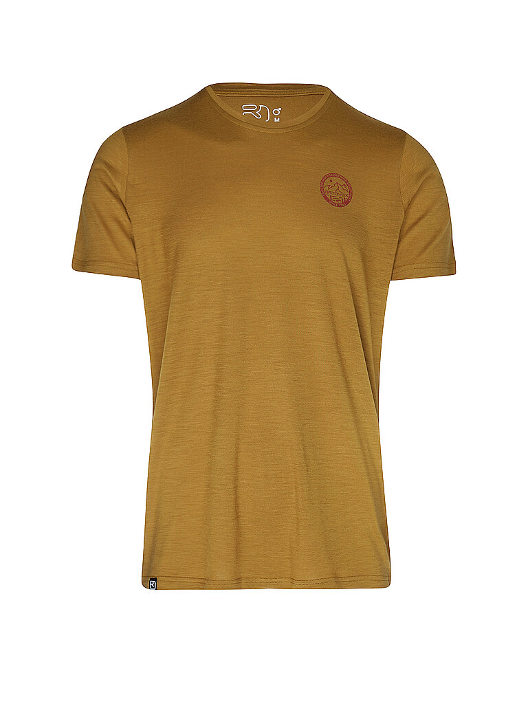 ORTOVOX Herren Funktionsshirt Badge Merino senf | S