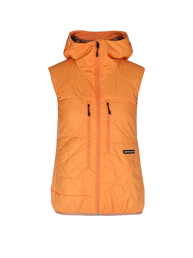ORTOVOX Damen Gilet Venet orange | M