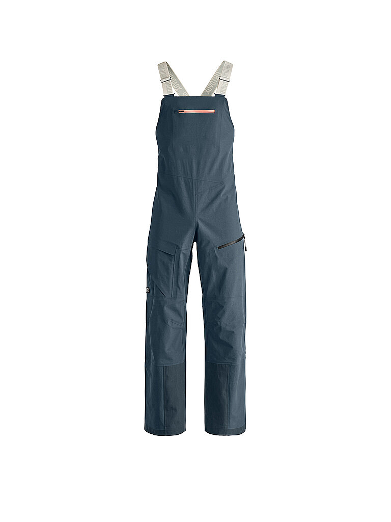 ORTOVOX Damen Touren Latzhose Ravine Plus 3L BIB grau | XS