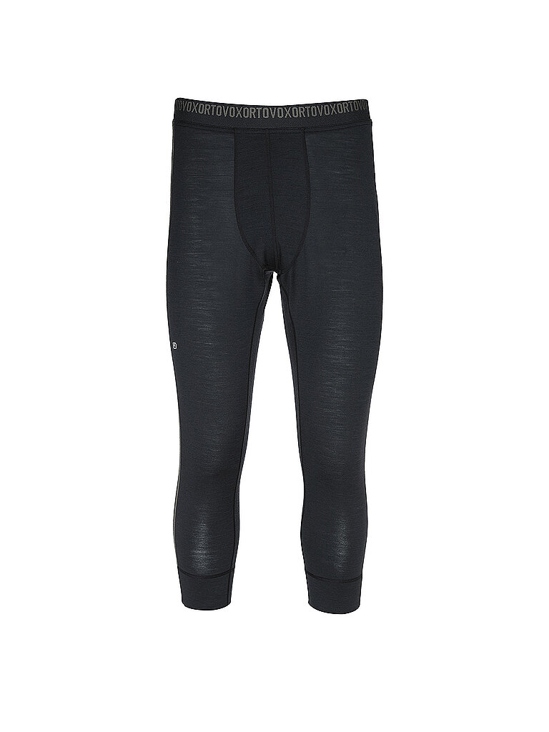 ORTOVOX Herren Funktionshose Rock'n'Wool 185 3/4 schwarz | S