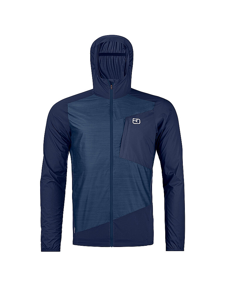 ORTOVOX Herren Windjacke Windbreaker Trace Hoodie dunkelblau | S