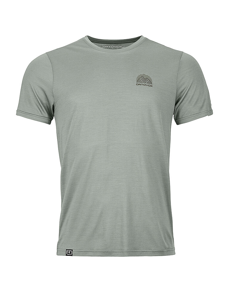 ORTOVOX Herren Funktionsshirt 120 COOL TEC MTN STRIPE hellgrün | M