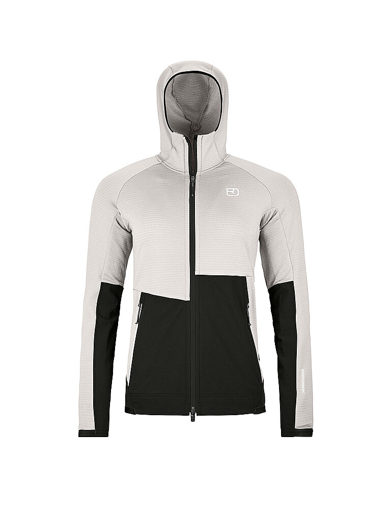 ORTOVOX  Damen Fleecejacke Rib Hoodie creme | XS