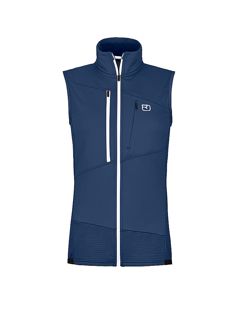 ORTOVOX Damen Fleeceweste Fleece Grid dunkelblau | XL
